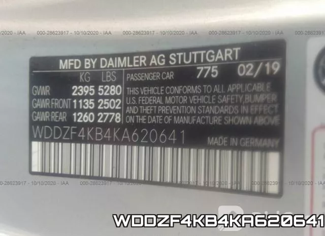 WDDZF4KB4KA620641 фото 10