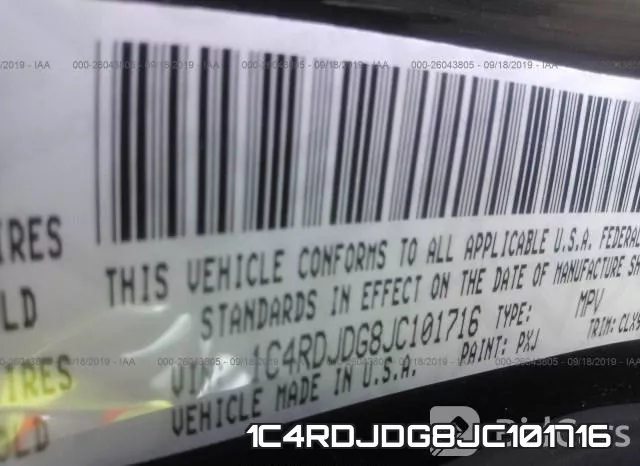 1C4RDJDG8JC101716 фото 10