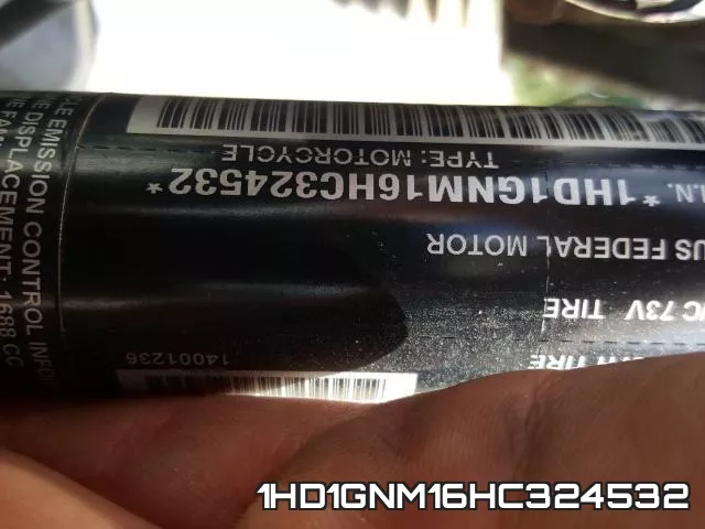 1HD1GNM16HC324532 фото 2