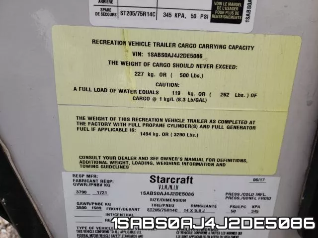 1SABS0AJ4J2DE5086 фото 2