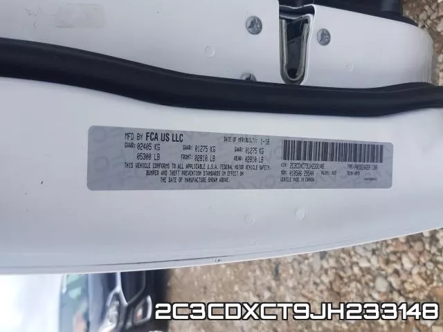 2C3CDXCT9JH233148 фото 2
