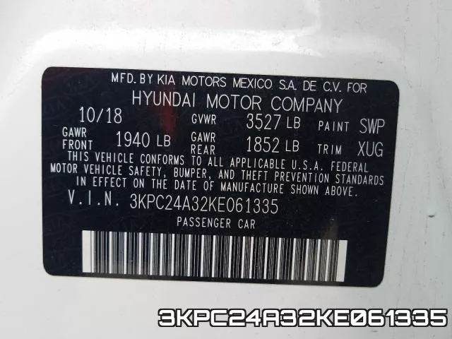 3KPC24A32KE061335 фото 2