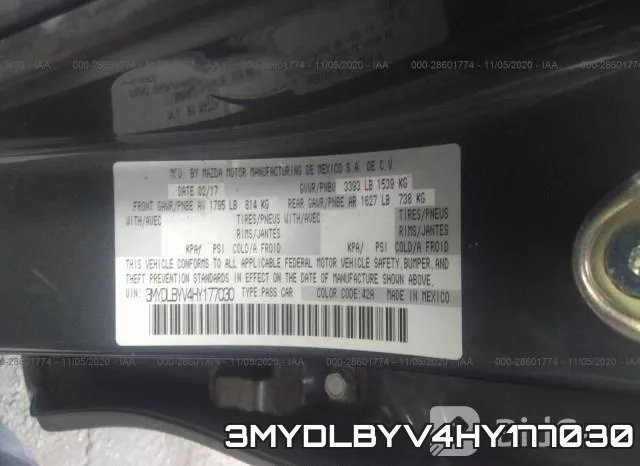3MYDLBYV4HY177030 фото 10