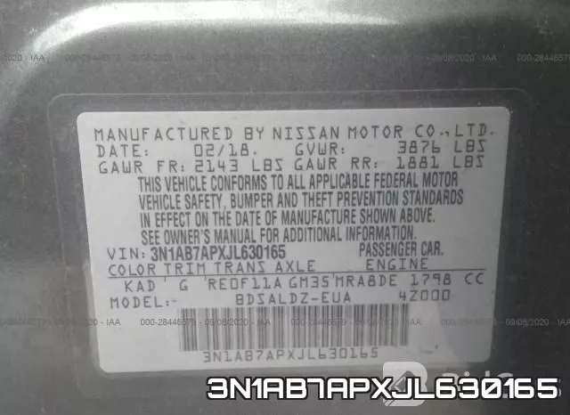 3N1AB7APXJL630165 фото 10