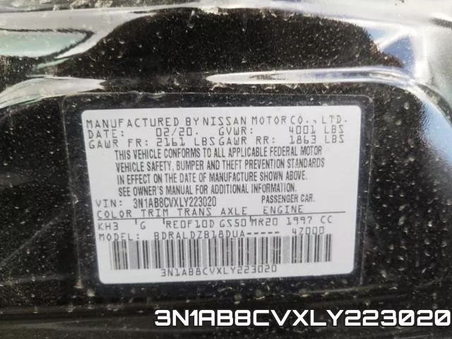 3N1AB8CVXLY223020 фото 2