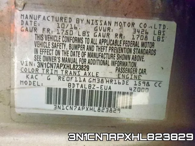 3N1CN7APXHL823829 фото 2