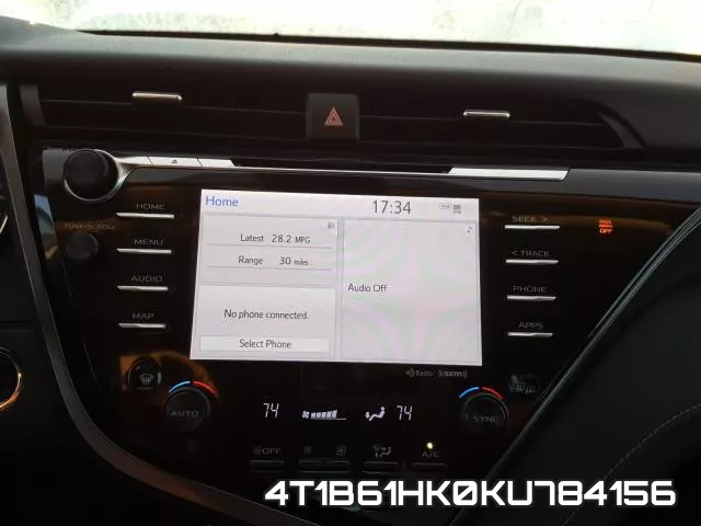 4T1B61HK0KU784156 фото 9