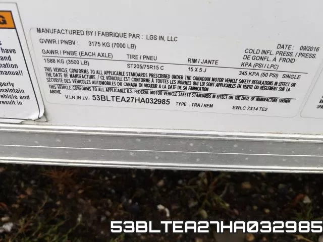 53BLTEA27HA032985 фото 2