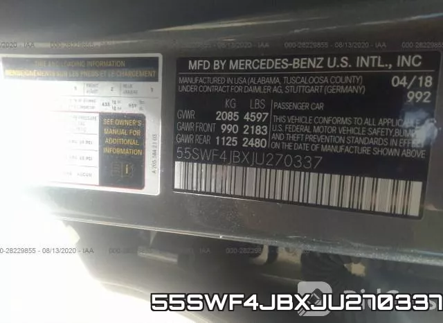 55SWF4JBXJU270337 фото 10