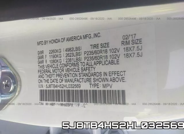 5J8TB4H52HL032569 фото 10