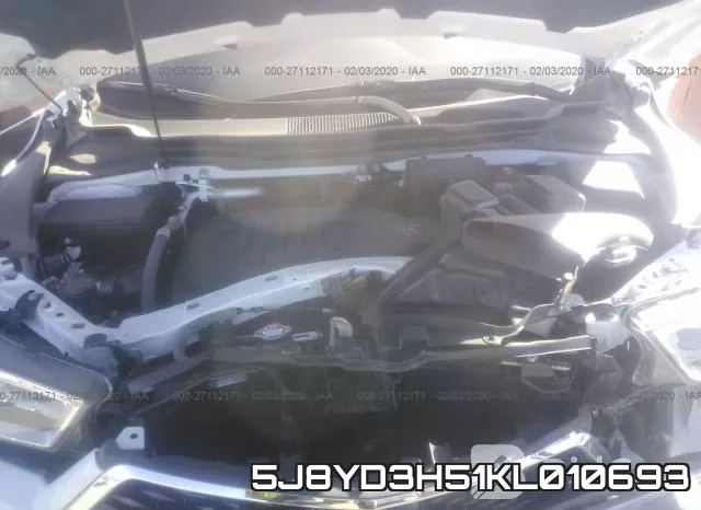 5J8YD3H51KL010693 фото 2