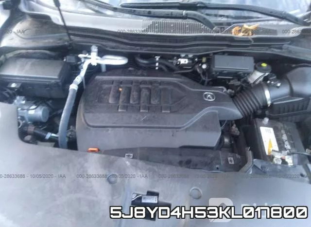 5J8YD4H53KL017800 фото 2