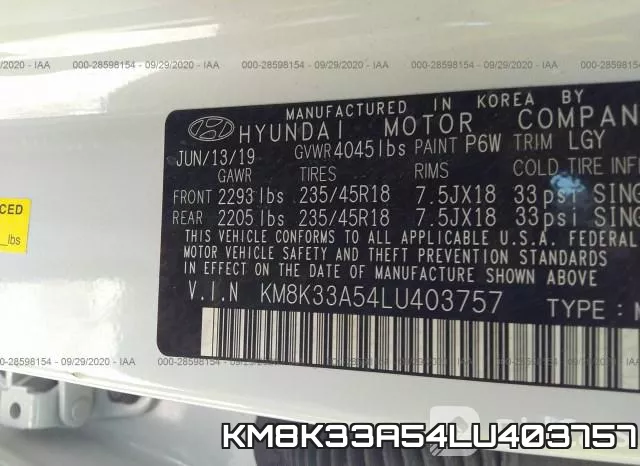 KM8K33A54LU403757 фото 10
