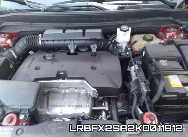 LRBFX2SA2KD011812 фото 2