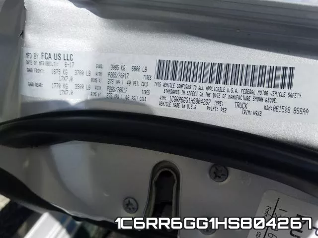 1C6RR6GG1HS804267 фото 2