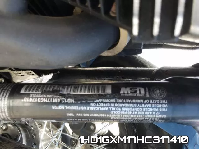 1HD1GXM17HC317410 фото 2