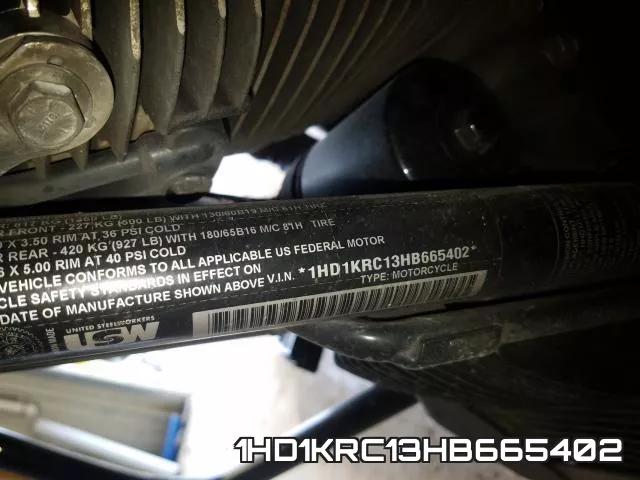 1HD1KRC13HB665402 фото 2