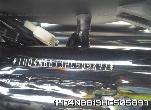 1HD4NBB13HC505897 фото 2
