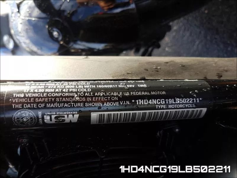 1HD4NCG19LB502211 фото 2