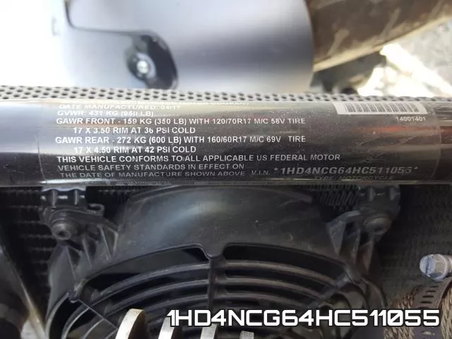 1HD4NCG64HC511055 фото 2