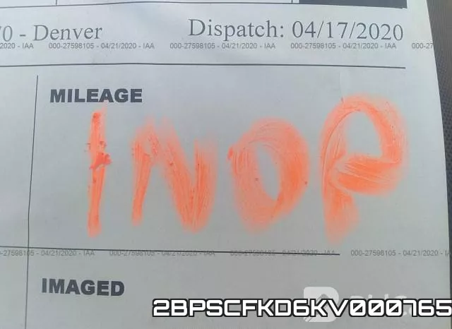 2BPSCFKD6KV000765 фото 8
