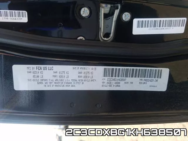 2C3CDXBG1KH638507 фото 2