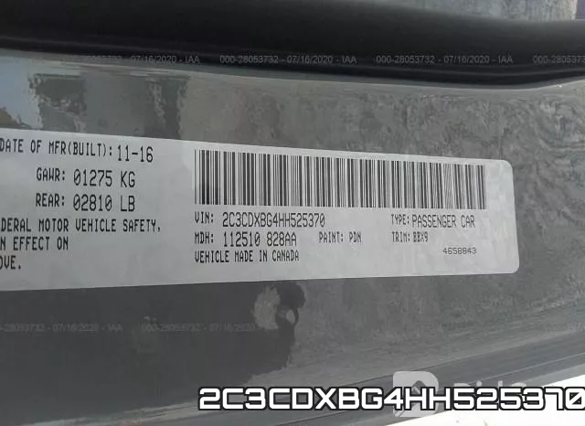 2C3CDXBG4HH525370 фото 10
