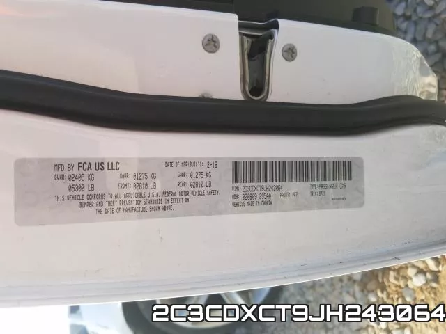 2C3CDXCT9JH243064 фото 2