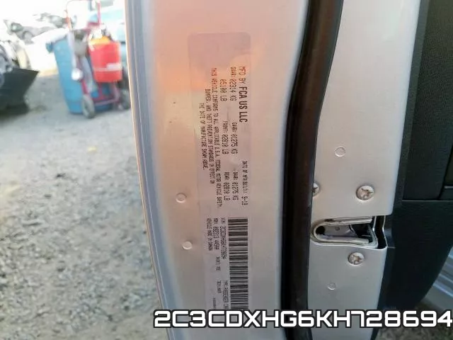 2C3CDXHG6KH728694 фото 2