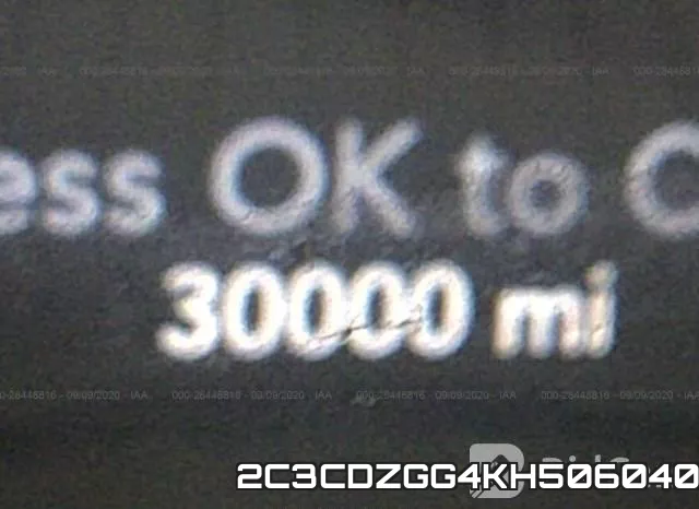 2C3CDZGG4KH506040 фото 8