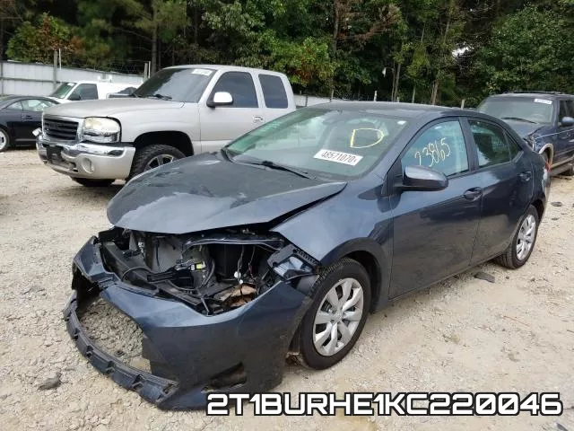 2T1BURHE1KC220046 фото 3