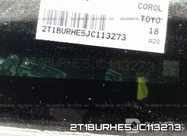 2T1BURHE5JC113273 фото 10