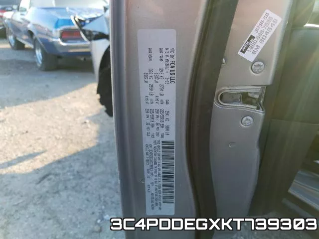 3C4PDDEGXKT739303 фото 2