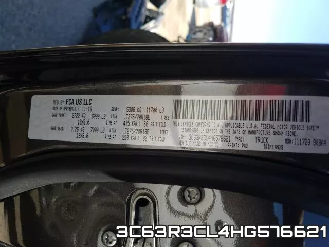 3C63R3CL4HG576621 фото 2