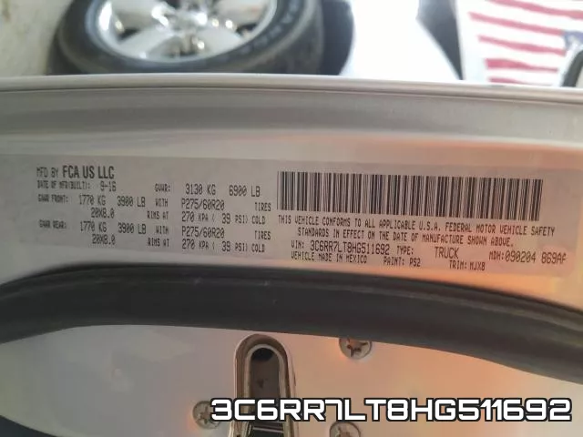 3C6RR7LT8HG511692 фото 2