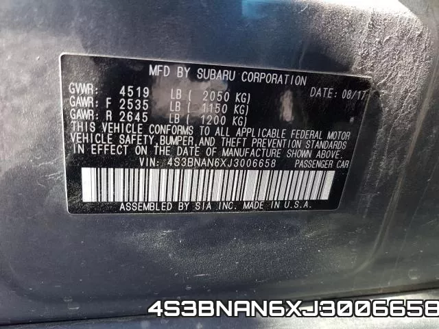 4S3BNAN6XJ3006658 фото 2