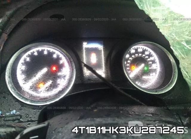 4T1B11HK3KU287245 фото 8