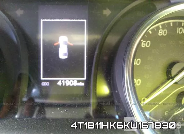 4T1B11HK6KU167830 фото 8