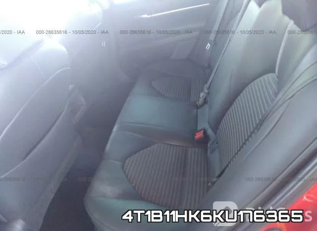 4T1B11HK6KU176365 фото 8