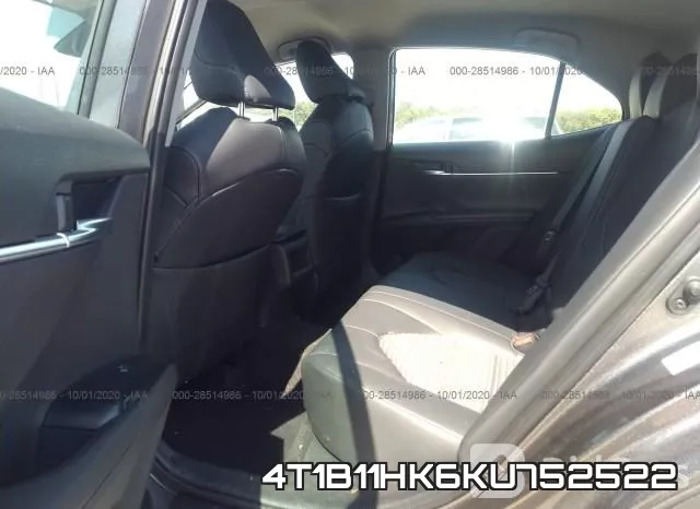 4T1B11HK6KU752522 фото 8