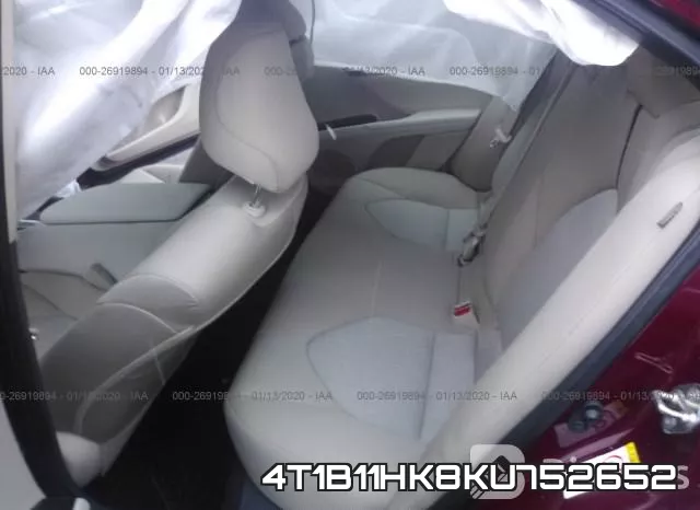4T1B11HK8KU752652 фото 8