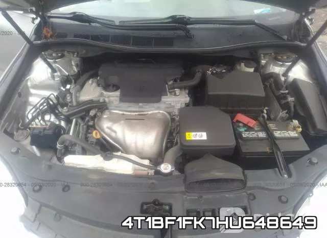 4T1BF1FK7HU648649 фото 2