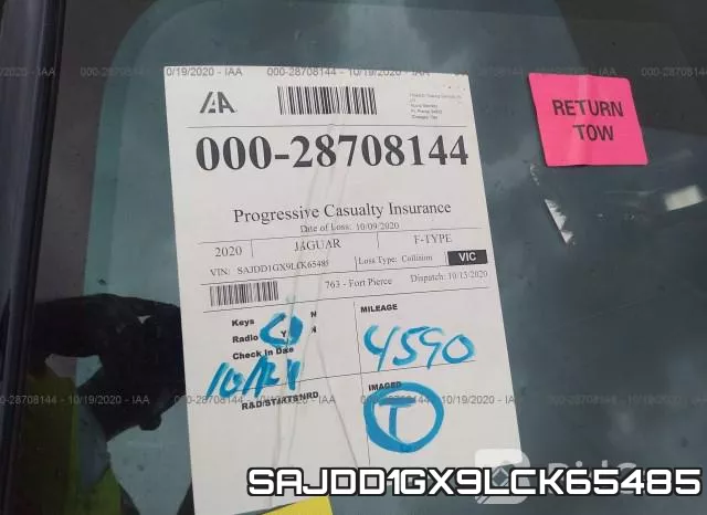 SAJDD1GX9LCK65485 фото 8