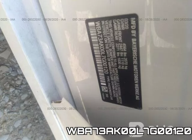 WBA73AK00L7G00120 фото 9