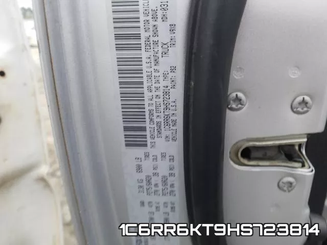 1C6RR6KT9HS723814 фото 2