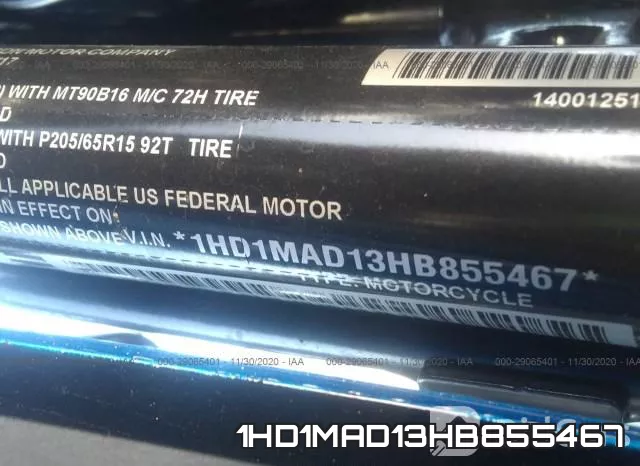 1HD1MAD13HB855467 фото 2