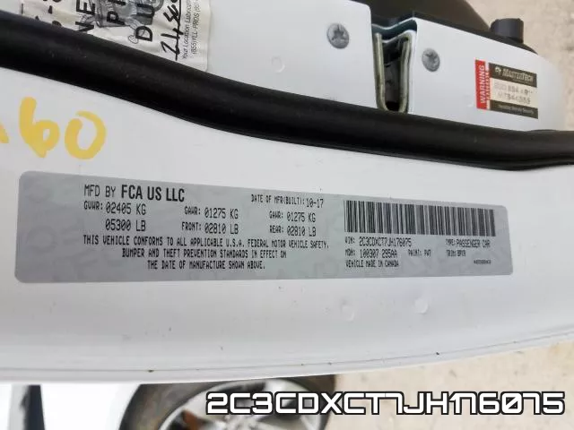 2C3CDXCT7JH176075 фото 2