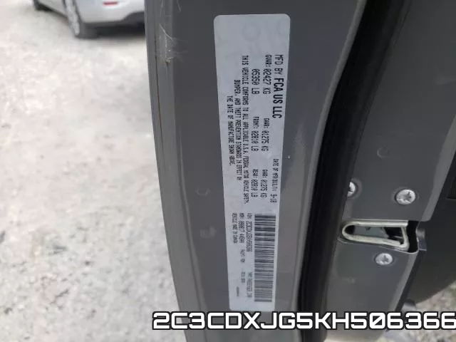 2C3CDXJG5KH506366 фото 2