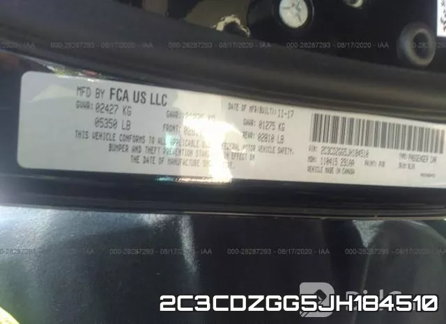 2C3CDZGG5JH184510 фото 10
