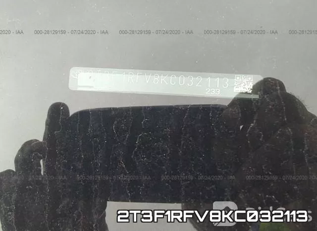 2T3F1RFV8KC032113 фото 10